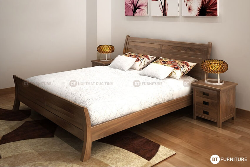 BST giường ngủ gỗ tự nhiên ĐƯỢC LÒNG khách hàng nhất năm 2016